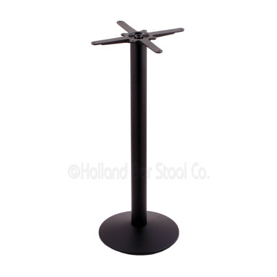 34 po de hauteur, base de table ronde