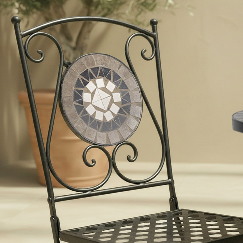 Groce 2 - Person Patio Dining Set with Round Table
