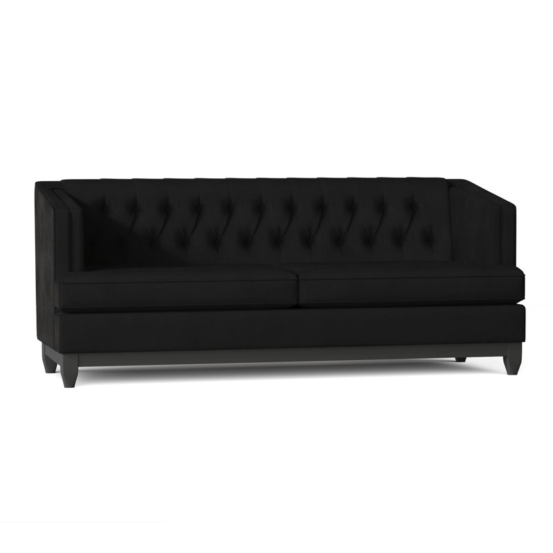 Ali Sofa, Bella Black Performance Velvet