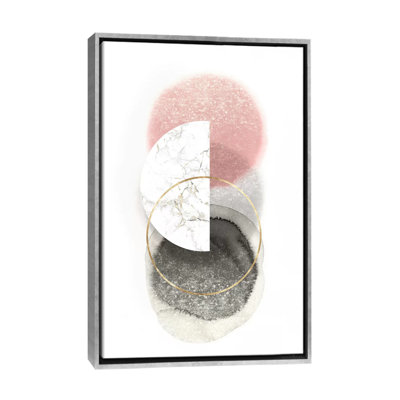 «Blush Geo III» par Isabelle Z - impression d'art graphique