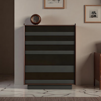 Light luxury fashion storage shoe cabinet