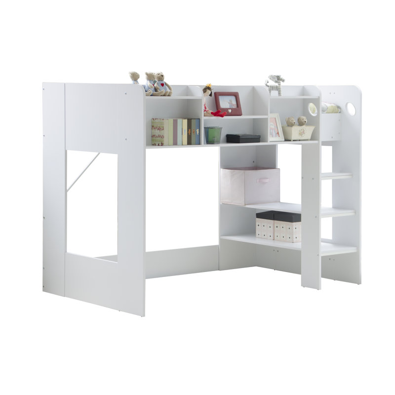 Wizard Single (3') Loft Bed with Storage Included