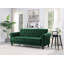 Mifflinville 3-Seater Velvety Sofa-59011985-124238100