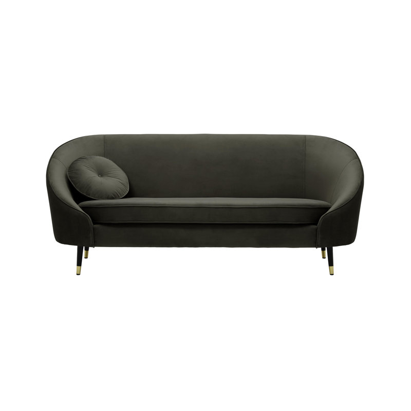 Glencoe Sofa, 86cm H x 182cm W x 95cm D, 2, Graphite Grey