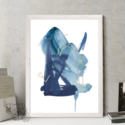 " Indigo Collide II " by Paul Cezanne