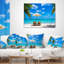 Oreiller avec chaises de mer avec chaises-1537991703