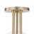 Luna Glass Semi Flush Mount-306874427