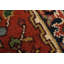 Tapis de couloir indien orange en laine 2x12