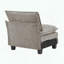 Chaise sans accoudoirs - Tissu chenille - Coussins réversibles - Housses amovibles-1178856476