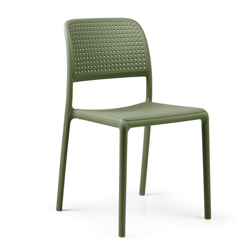 4 - Person Patio Dining Set with Square Table, Olive