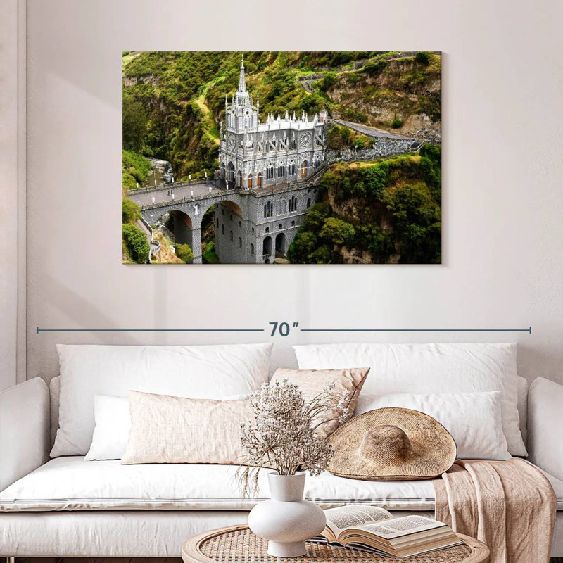Lilie Las Lajas Shrine, 30" H x 45" W