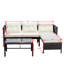 Ensemble de mobilier d'extérieur avec coussins