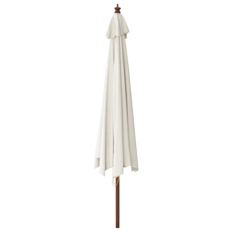 Aslyn Market Parasol, 273cm H x 400cm W x 400cm D, Sand