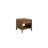 Waterfall End Table - Latte