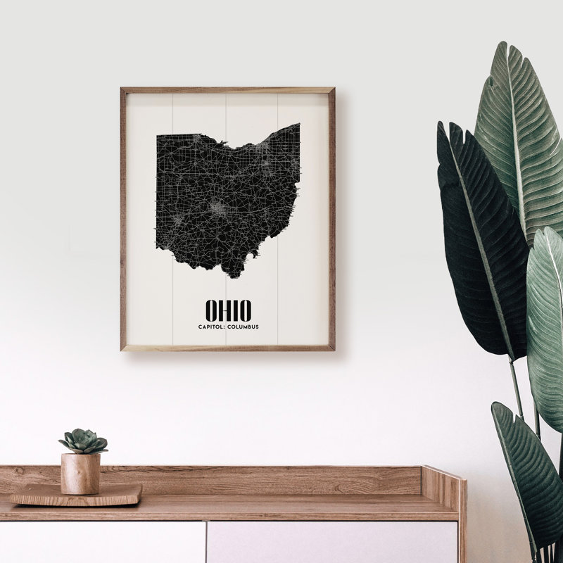Ohio State Print, 24" W x 30" H