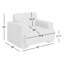 Fauteuil surdimensionné rembourré 42 po Ives-94482147