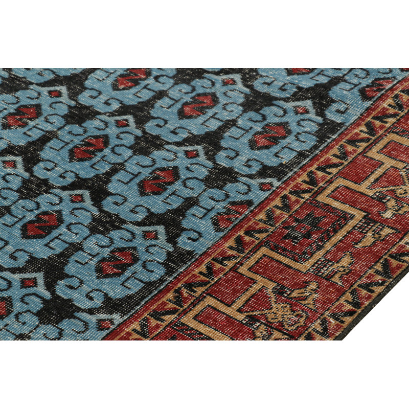 One-of-a-Kind 6’5”x9’4” Hand Knotted Area Rug