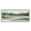 «Woodland Nature Pond Landscape», estampe numérique par Nina Blue