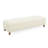 Comfortable Ottoman, White