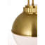 Cavill 12" Pendant with Hood and White Glass-262642771