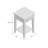 Solid Wood Square Side Table-14827735