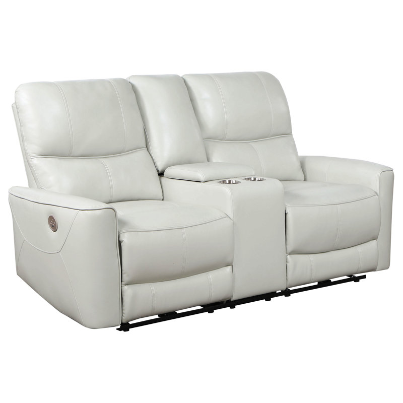 Causeuse inclinable électrique rembourrée, Gris