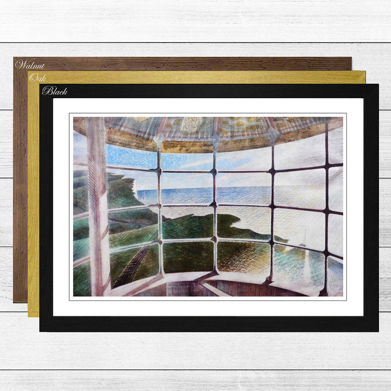 Eric Ravilious - Single Picture Frame Print, Oak
