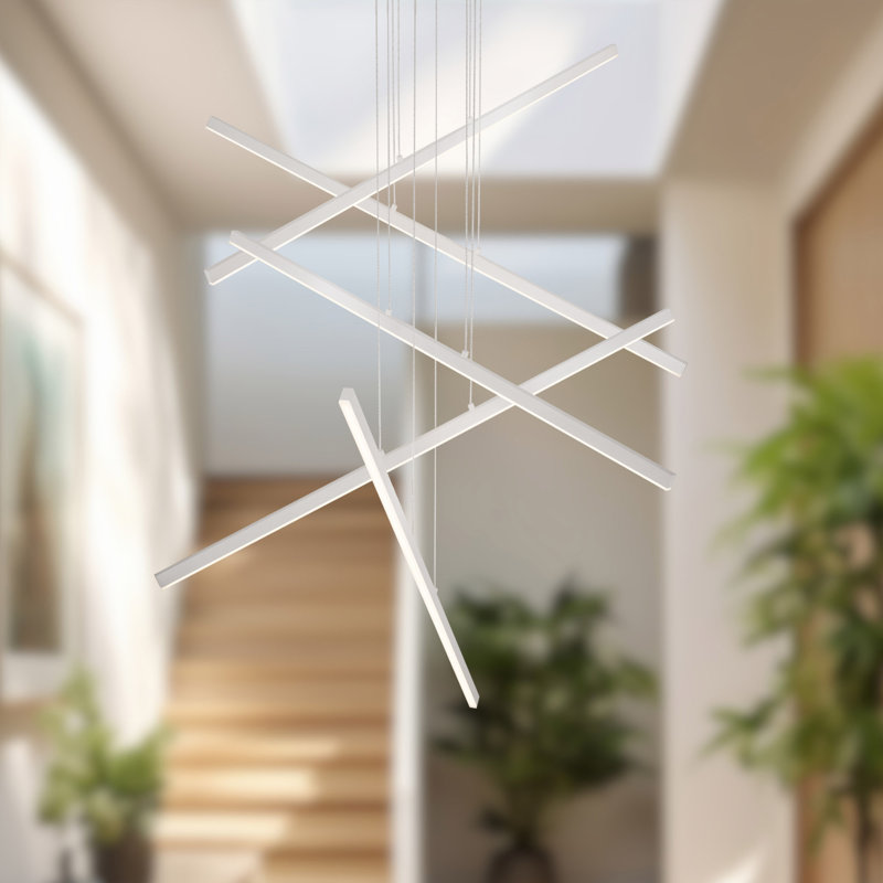 Vega 5 - Light Pendant, Brushed Nickel