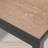 Rectangular Patio Coffee Table with Metal Frame