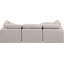 Canapé modulaire rembourré 4 pièces Hinami-94482360