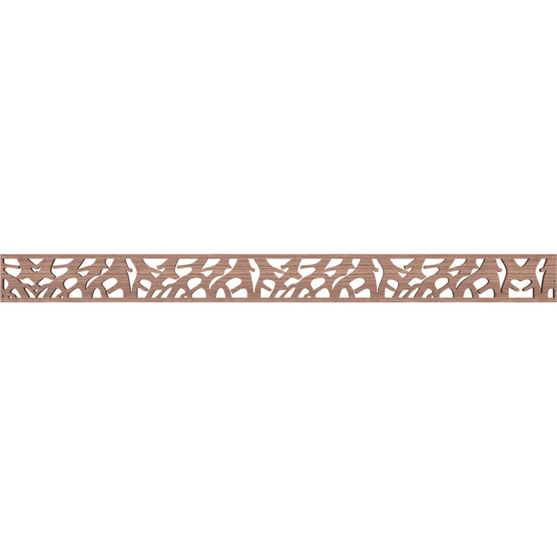 Moulure Manton, H 4 po x l 46,375 po x P 0,375 po, PVC de qualité architecturale