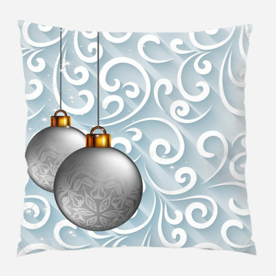 Canvas Outdoor Reversible Throw Pillow