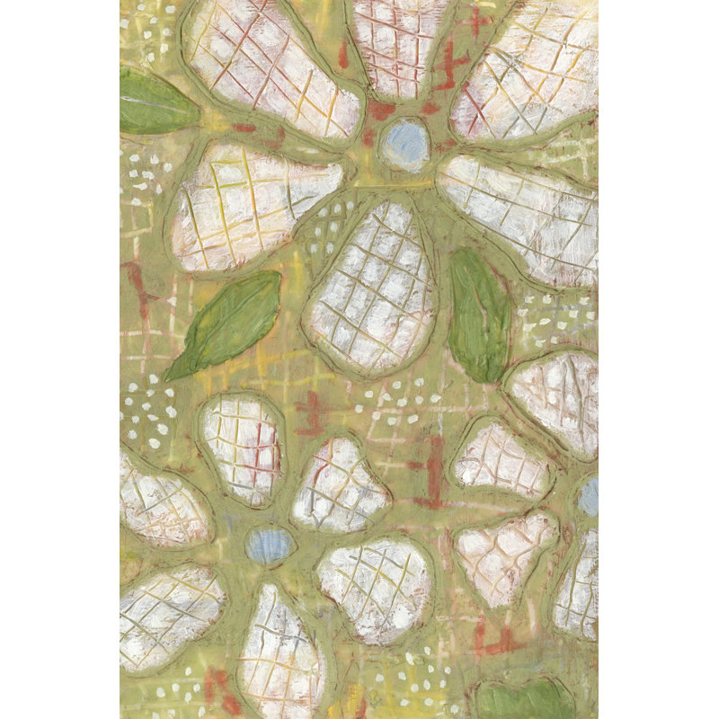 Textured Petals II by Karen Deans - Wrapped Canvas Art Prints, 46cm H x 30cm W