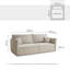 3 Seater Reclining Sofa-817240624