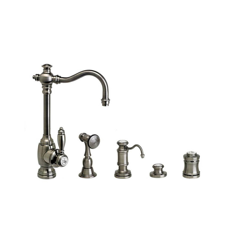 Annapolis Prep Faucet, Antique Pewter
