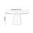 Ash Round Solid Wood Dining Table-99238410