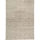 La Wool Damask Area Rug