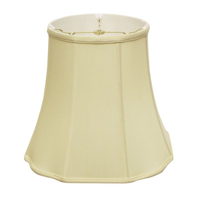 Abat-jour souple en octogone avec ajusteur rond 10 "Fancy