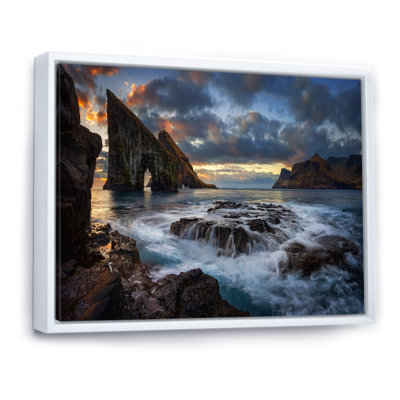 " Rocky Arch On Desert Island I "