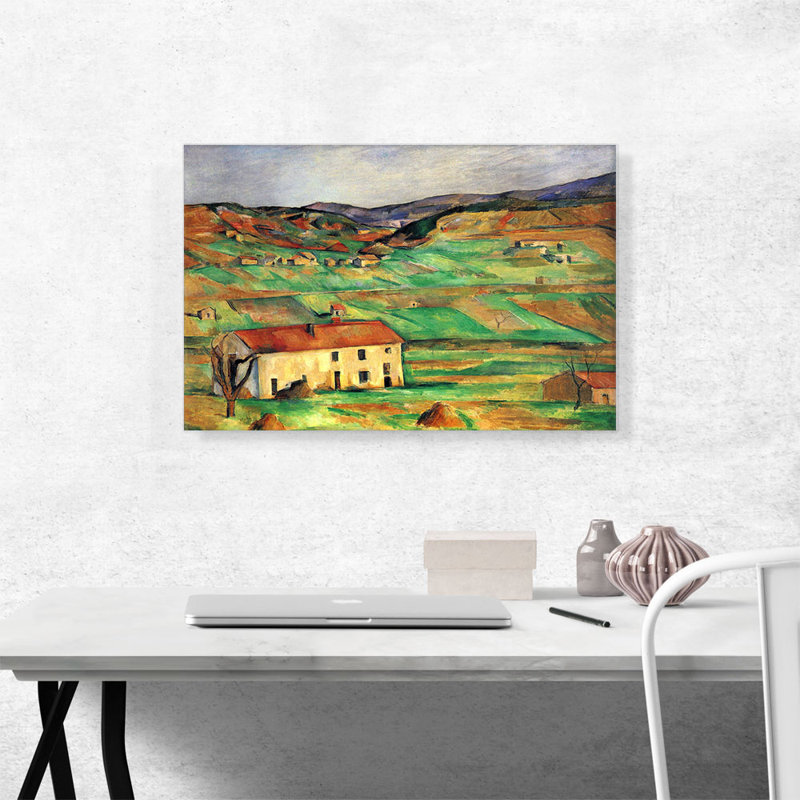 Gardanne 1890 - impression, H 18 po x l 26 po x P 1,5 po