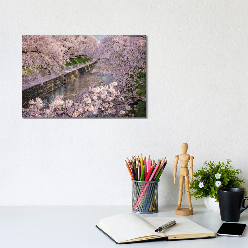 Spring In Japan XXXI by Daisuke Uematsu - Wrapped Canvas Gallery-Wrapped Canvas Giclée, 20.32 cm H x 30.48 cm W
