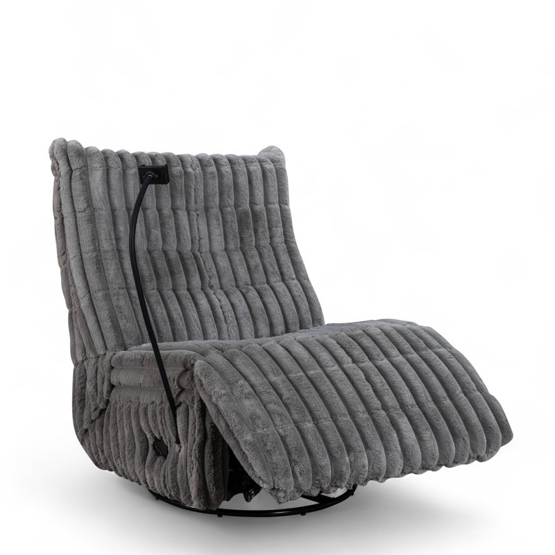 79cm Wide Standard Recliner, Grey