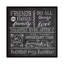 «Inspiration Chalkboard IV» par Mary Urban - impression sur toile tendue-20821915-72809417-72809422
