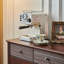 Commode d'appoint en bois massif style rétro