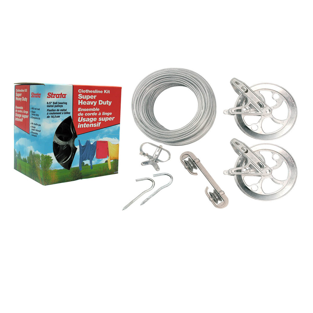 Super Heavy Wall-Mounted Clothes Line