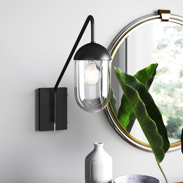 Burrus Plug-in Armed Sconce