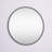 Abdera Modern/Contemporary Round Metal Wall Mirror-614100369-614100381