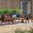 Bardara Acacia 4 - Person Patio Conversation Sets with Cushions