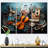 Surreal Symphony - Abstract Collages Metal Wall Decor Set 3