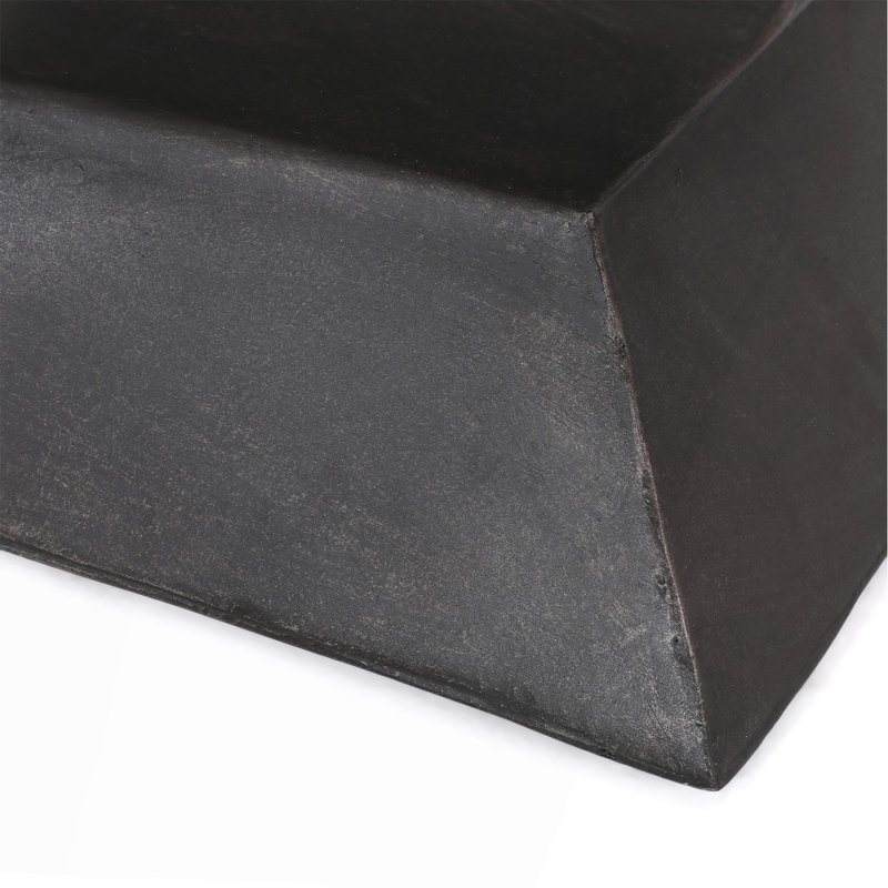 Table d'appoint d'extérieur en béton léger